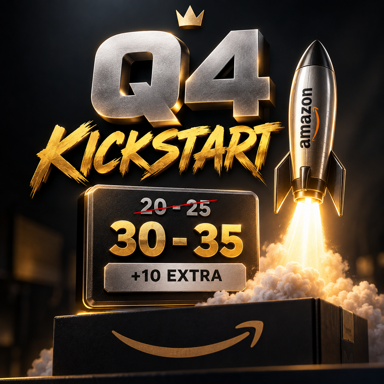 THE Q4 KICKSTART (20-25 +10 Reviews FREE)
